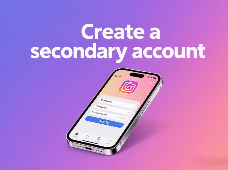 Crear una cuenta secundaria
